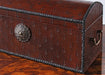 BOX37 Oxblood Leather Box