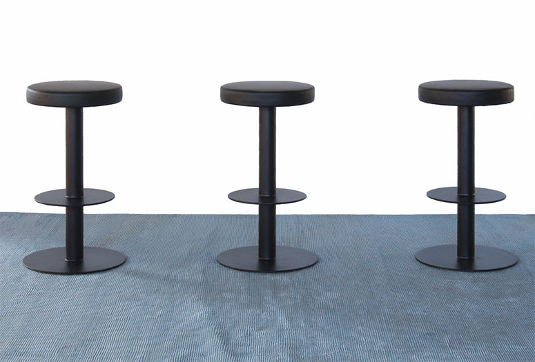 BS58 Modern Black Diner Stool 