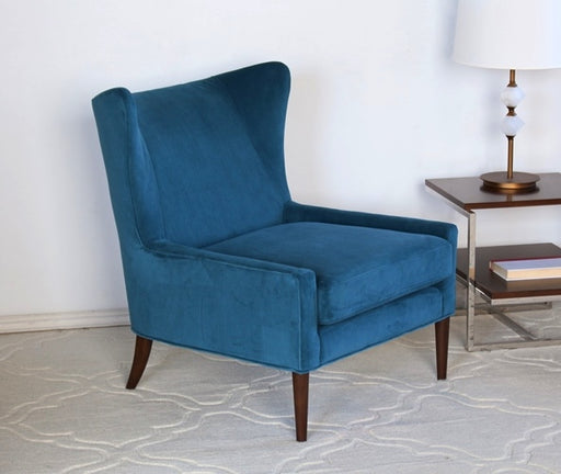 CC189 - Blue Marlow Modern Wing Chai