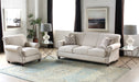 CC209 Natural Linen Club Chair