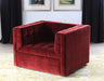 CC219 Langford Club Chair in Deep Burgundy