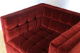 CC219 Langford Club Chair in Deep Burgundy