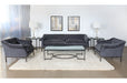 CC235 Damon Club Chair in Charcoal Velvet 