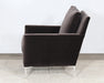 CC266 - Modern Club Chair In Antique Bronze Velvet 
