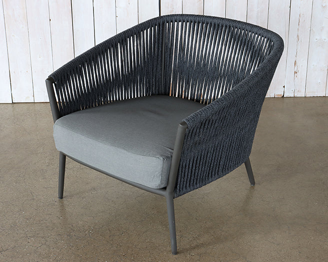 Charcoal Outdoor Club Chair