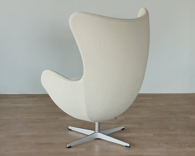 Tan Putty Jacobsen Style Egg Chair