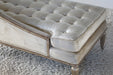 CL12 Right-Facing Chaise with Fluted Detail Feet