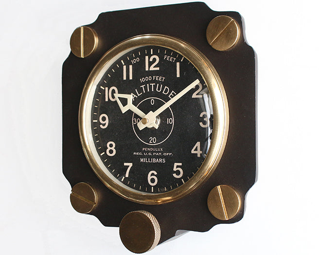 CLOCK19 Altimeter Wall Clock