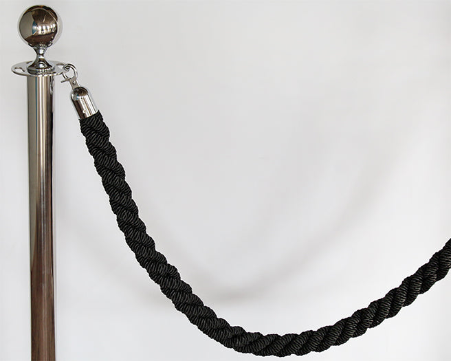 Stainless Steel Stanchion Posts Set Of 2 - Cleared
