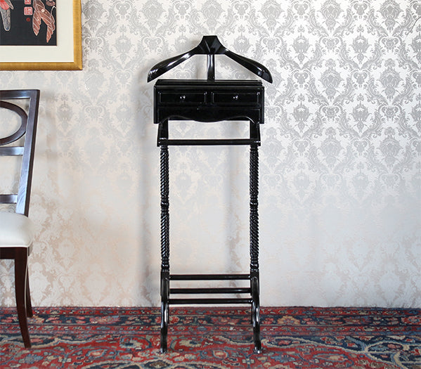 Mahogany Wood With Black Finish Dressboy- Cleared