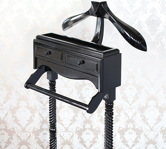 Mahogany Wood With Black Finish Dressboy- Cleared