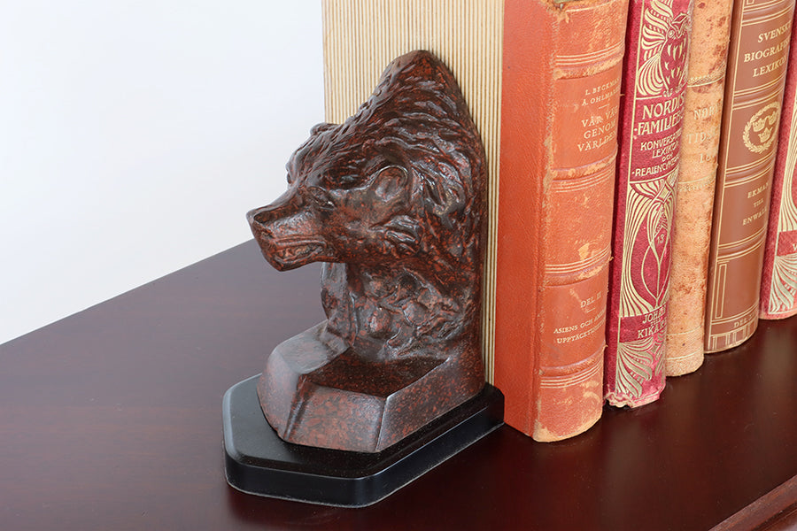 Bull and Bear Bookends - Cleared Decor