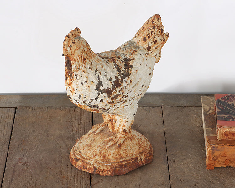 Cast Iron Hen - Cleared Decor