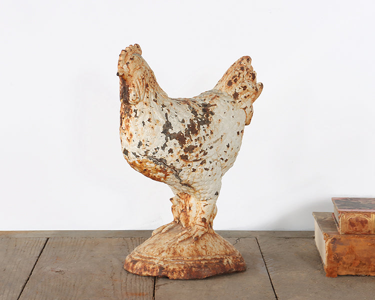 Cast Iron Hen - Cleared Decor