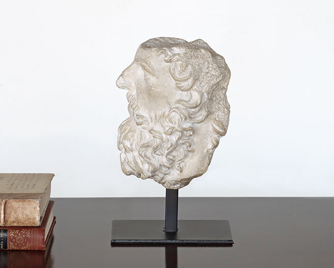 Head Of Zeus Sculpture- Cleared