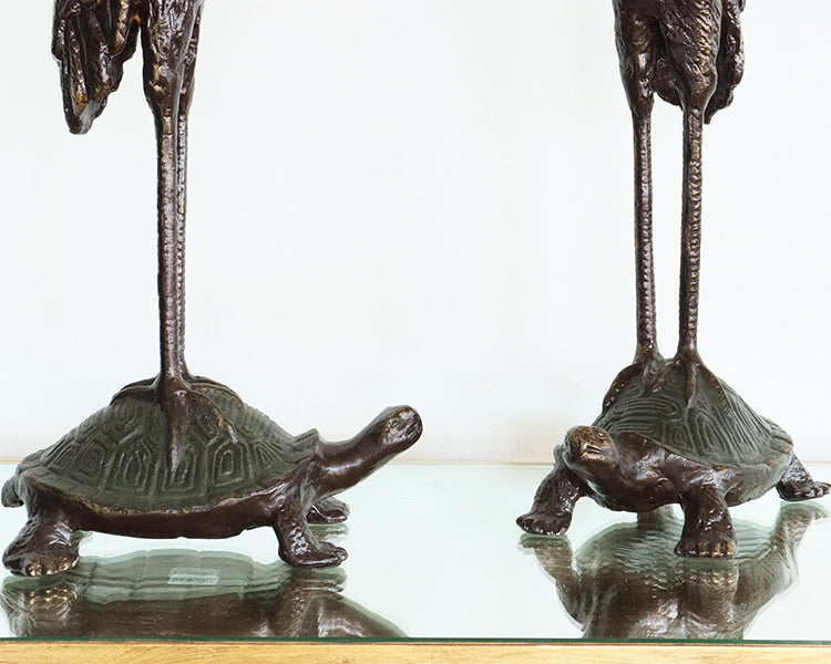Cranes on a Turtle's Back - Cleared Decor