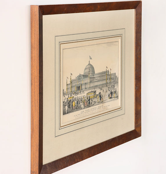 Pair of Hand-Colored Lithographs 22.5W x 19H