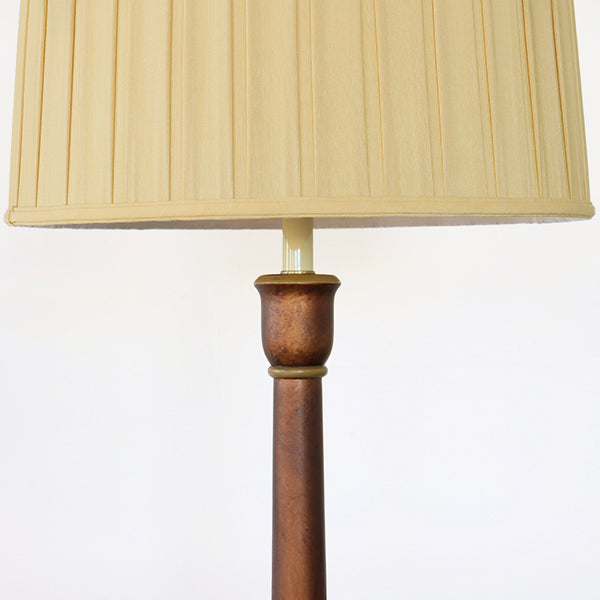 Tuscan Brown Sculpted Floor Lamp - Cleared Decor