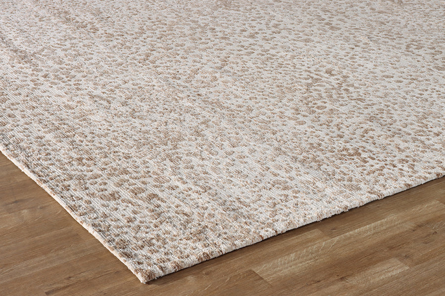 8'6" X 12' Sand Speckled Ivory Rug - Cleared