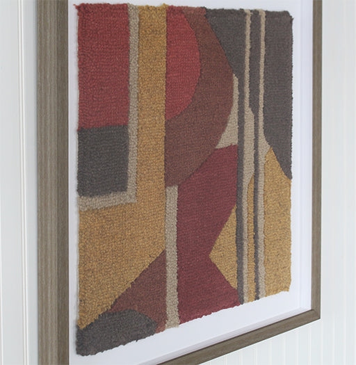 Abstract Textile 1 30W X 30H - Cleared Decor