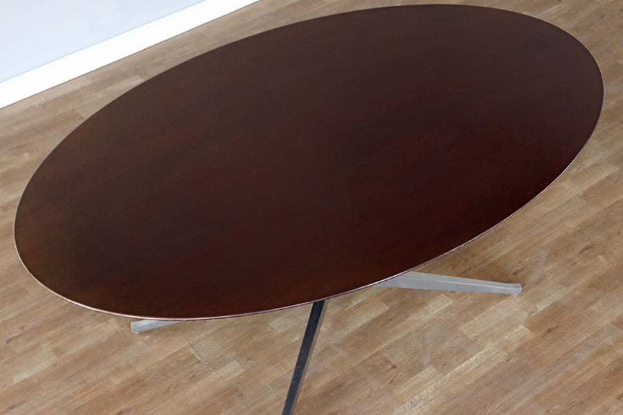 Mahogany Oval Conference Table