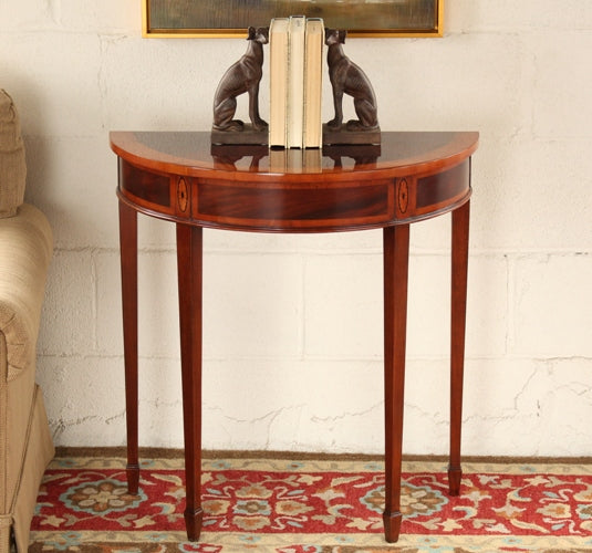 Singleton Place Demilune Console Table