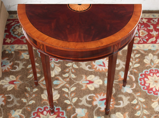 Singleton Place Demilune Console Table