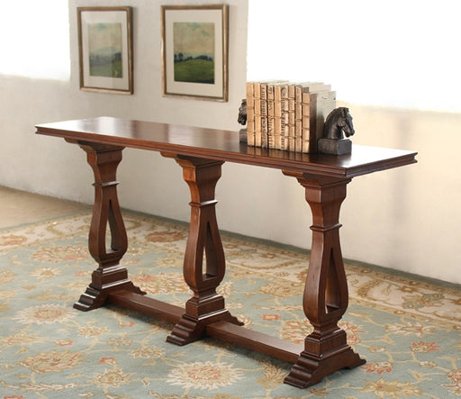 CS162 Chanson Walnut Console Table