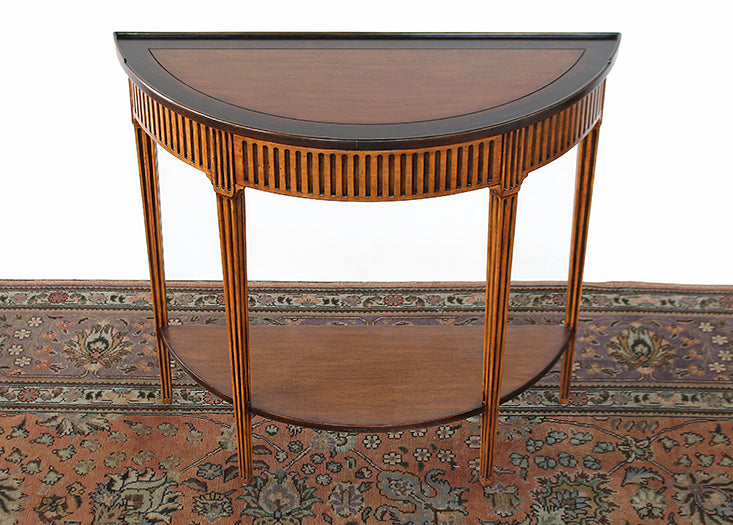 CS200 French Provincial Bowfront Console Table 