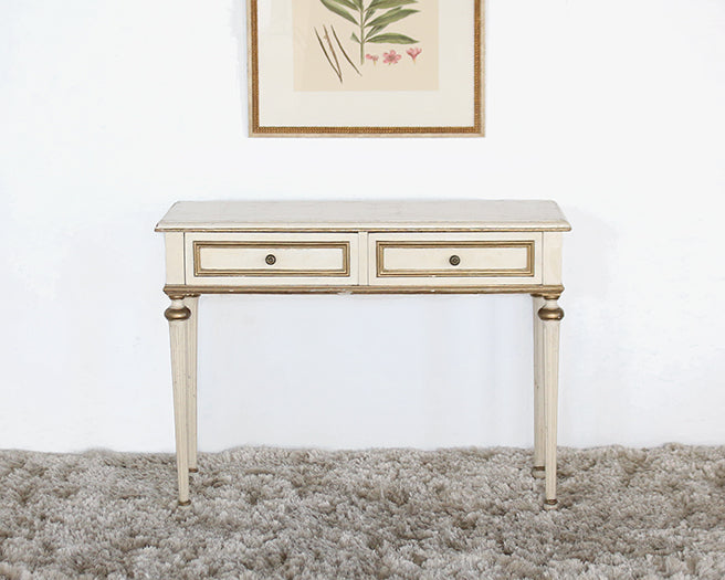 CS203 Antique Painted Console 
