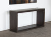 CS217 - Tobacco Stained Reclaimed Wood Cube Console Table