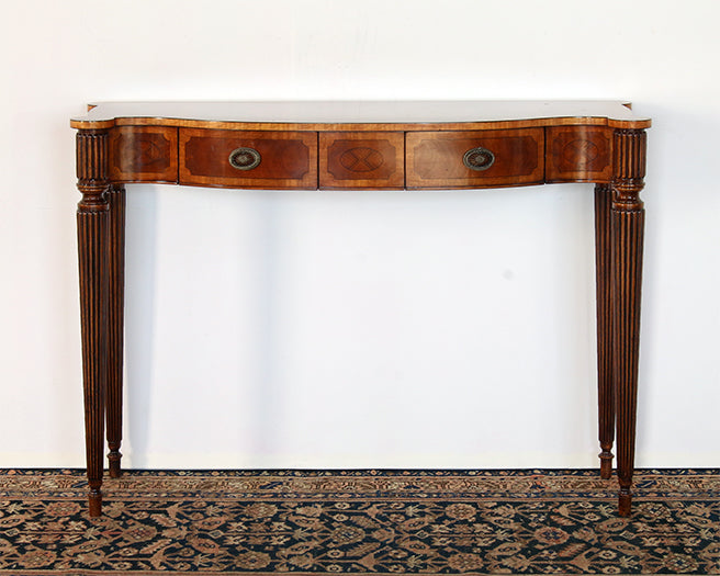 Georgian-Style Console with Inlay