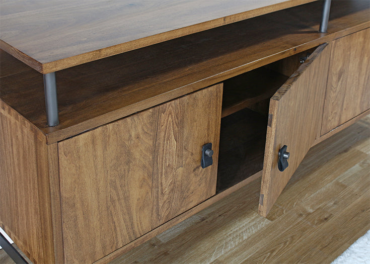 CS261 - Natural Wood Media Console