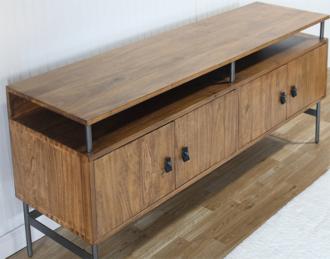 CS261 - Natural Wood Media Console