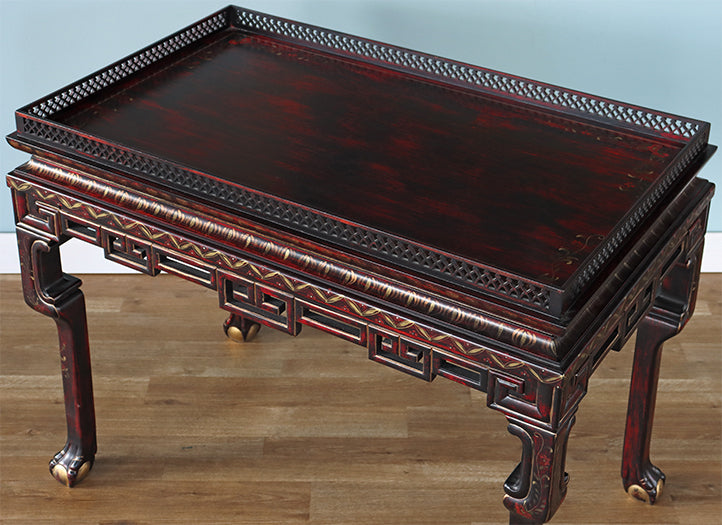 Vintage Ornate Style Tea Or Console Table