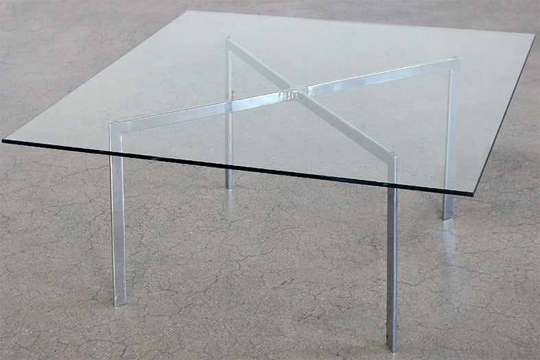 Barcelona style coffee table