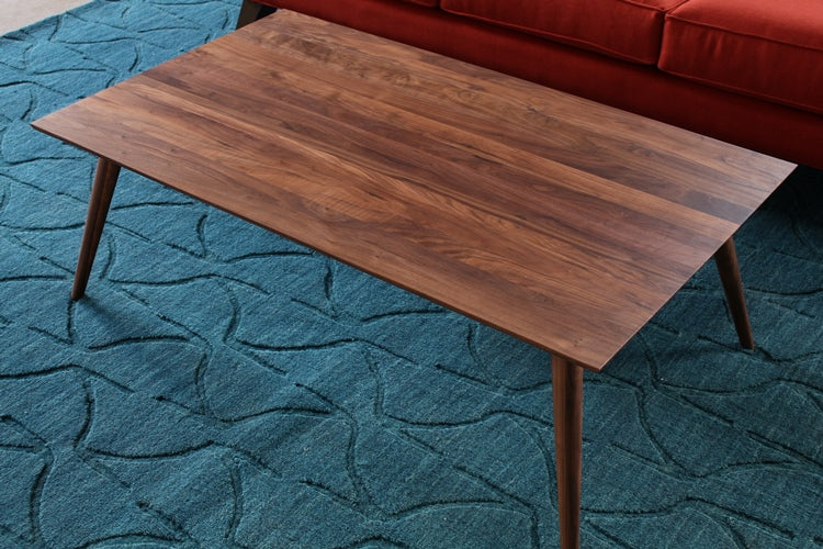 CT190 - Vintage Rectangular Coffee Table in American Black Walnut