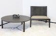 CT199, LC198 Messina Round Coffee Table, Messina Occasional Chair
