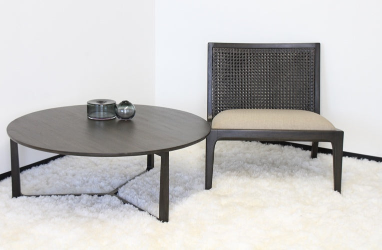 CT199, LC198 Messina Round Coffee Table, Messina Occasional Chair