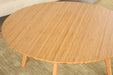 CT216 - Modern Bamboo Round Coffee Table