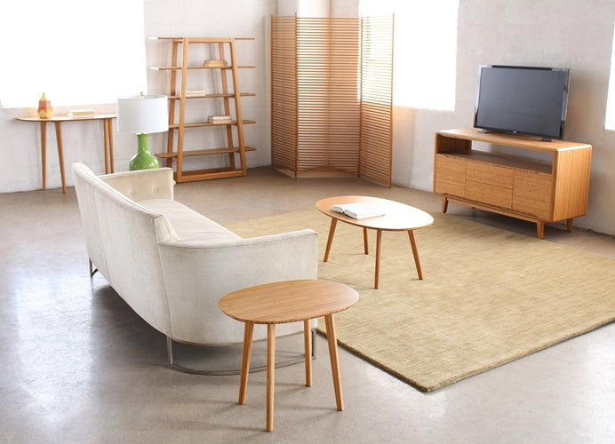 CS164 - Modern Bamboo Media Console