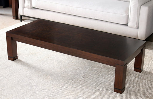 CT221 Mitchell Gold Atwood Rectangle Cocktail Table