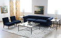 SF161 Griffon Tufted Sofa in Plush Navy