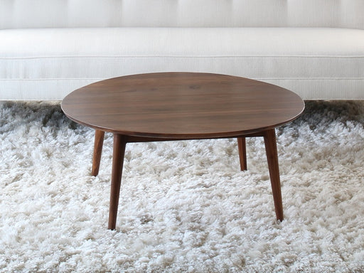 CT240 Vintage Round Danish Modern Coffee Table 