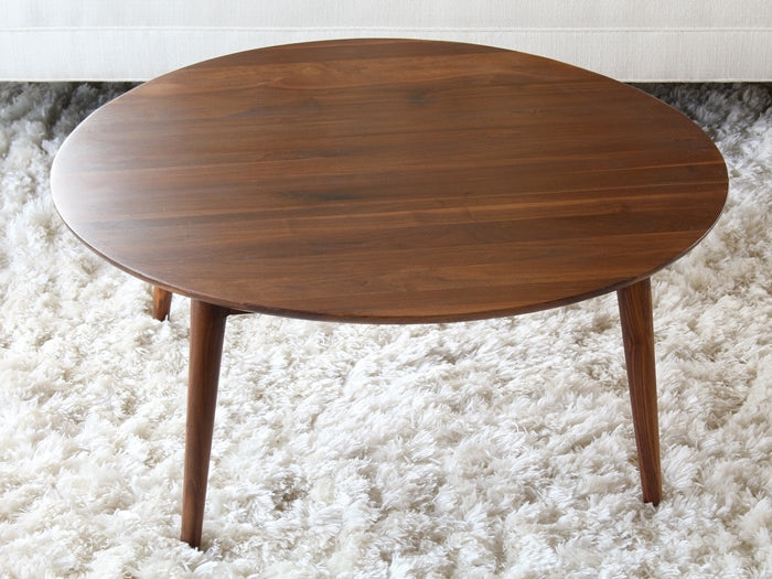 CT240 Vintage Round Danish Modern Coffee Table 