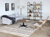 RUG329 9' x 12' Fringe Stripe Rug