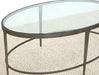 CT293 Roundabout Ellipse Cocktail Table in Antique Pewter