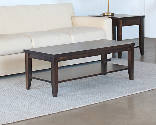 CT301 Crawford Coffee Table with Shelf