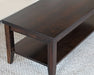 CT301 Crawford Coffee Table with Shelf
