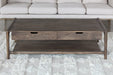 CT317 - Mango Wood Coffee Table with Four Drawers